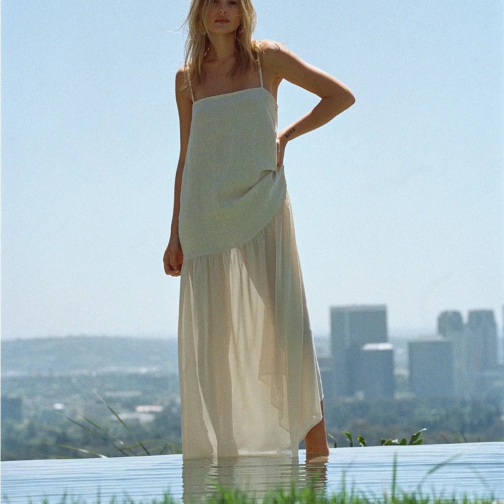Vrg Grl Nora Maxi Dress Natural